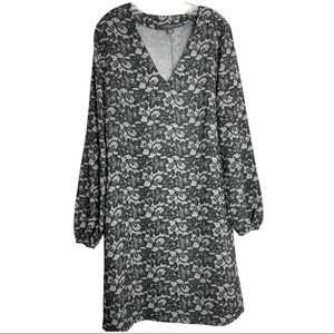 Women's Covinton Gray Casual Dress Sz M